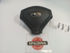 2007-2008 Subaru Forester Black Steering Wheel Air Bag (Used OEM)