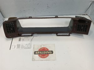 1992-1997 Subaru SVX Instrument Panel Speedometer Bezel with Wood Trim and Vents (Used OEM)