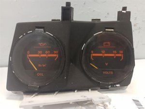 1984-1986 Nissan 300ZX Auxiliary Gauge Cluster with Oil Pressure and Voltage (Used OEM)