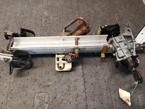 1997-2000 Jeep Wrangler Black Steering Column (Used OEM)