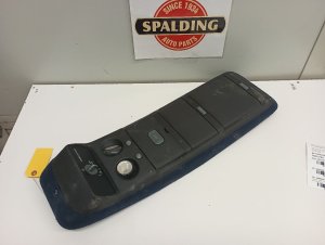 1995-1999 GMC Yukon Blue Overhead Console Panel with Sunroof Switch (Used OEM)