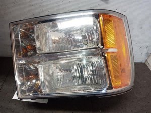 2007-2014 GMC Sierra 2500 HD Headlight Assembly - Right (Passenger) (Used OEM)