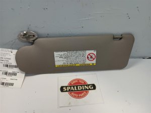 2001-2004 Toyota Tacoma Gray Sun Visor without Vanity Mirror - Right (Passenger) (Used OEM)