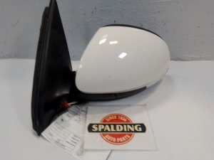 2009-2017 Volkswagen Tiguan White Side/Door Mirror - Left (Driver) (Used OEM)