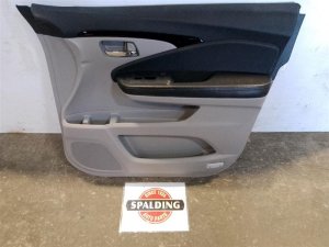 2016-2022 Honda Pilot Black Door Interior Trim Panel - Front, Right (Passenger) (Used OEM)