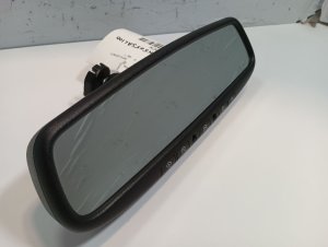 2015-2017 Subaru Outback Auto-Dimming Interior Rear View Mirror with Compass and HomeLink (Used OEM)