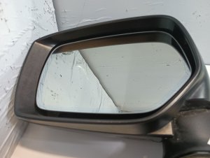 2015-2016 Subaru Outback Gray Power Door/Side View Mirror - Left (Driver) (Used OEM)