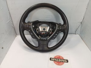 2016-2022 Acura ILX Black Leather Steering Wheel with Paddle Shifters (Used OEM)