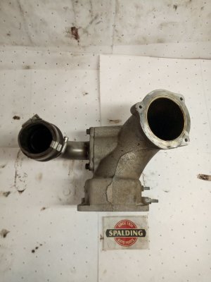  International 4300 Engine Intake Manifold Elbow (Used OEM)