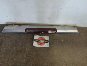 2019-2025 Chevrolet Silverado 1500 Silver Rear Roof Mounted Spoiler with Bed View Camera and 3rd Brake Light (Used OEM)