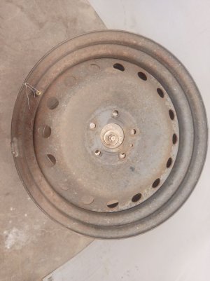 2011-2012 Dodge Ram 1500 Black 20x8 Steel Wheel (Used OEM)