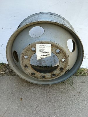  Volvo VNL 22.5x8.25 10-Hole Steel Wheel (Used OEM)