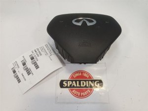 2012 INFINITI EX35 Black Air Bag - Left (Driver) (Used OEM)