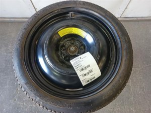 2008-2014 Subaru Impreza Black 17x4 Compact Spare Steel Wheel (Used OEM)
