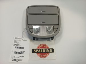 2010-2012 Hyundai Santa Fe Silver Roof Console Panel (Used OEM)