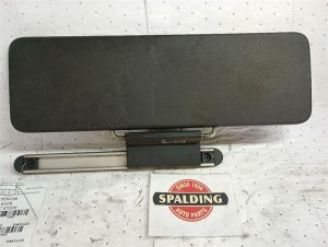  Volvo VNL Gray Plastic Sun Visor - Left (Driver) (Used OEM)