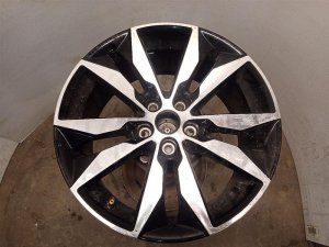 2016-2025 Chevrolet Malibu 18x8.5 10 Double Spoke Machined Black Alloy Wheel (Used OEM)