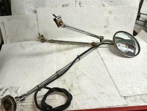 2008-2016 Kenworth T800 Red Power Heated Door/Side View Mirror (Used OEM)