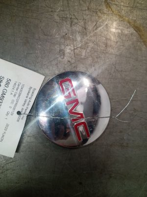 2015-2026 GMC Yukon 3.25-Inch Push-In Wheel Center Cap (Used OEM)