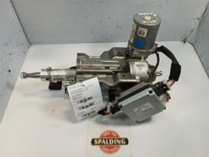 2013 Kia Optima Black Tilt Steering Column with Cruise and Radio Controls (Used OEM)
