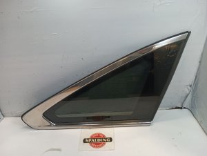 2014-2015 Acura MDX Privacy Tinted Quarter Glass - Right (Passenger) (Used OEM)