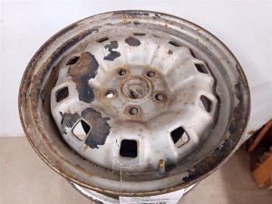 1987-1991 Toyota Camry Black 14-Inch 10-Hole Steel Wheel (Used OEM)