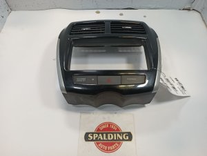 2013-2019 Mitsubishi RVR Black Radio Dash Bezel with Vents (Used OEM)