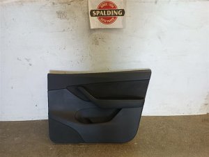 2021-2023 Tesla 3 Black Door Interior Trim Panel - Front, Right (Passenger) (Used OEM)