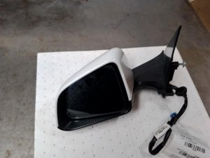 2020-2024 Tesla Y White Door/Side View Mirror - Left (Driver) (Used OEM)