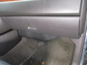 2007-2014 GMC Sierra 3500 HD Black Lower Glove Box Assembly (Used OEM)