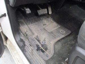 2014-2018 GMC Sierra 1500 Black All-Weather Rubber Floor Mat Set (Used OEM)