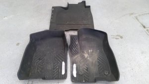 2019-2026 GMC Sierra 1500 Black Z71 Floor Mat Set (Used OEM)