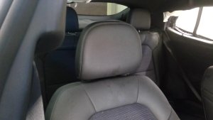 2022-2025 GMC Sierra 1500 Black Leather or Rear Seat Headrest - Front (Used OEM)