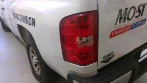 2007-2013 Chevrolet Silverado 1500 Tail Light Assembly - Left (Driver) (Used OEM)
