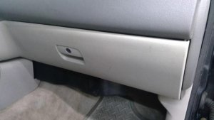 2007-2014 GMC Sierra 3500 HD Gray Glove Box (Used OEM)