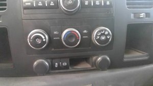 2012-2013 GMC Sierra 1500 Manual Temperature Control Module (Used OEM)