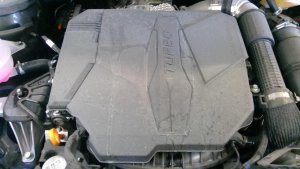 2023-2026 Hyundai Santa Cruz 2.5L Turbocharged Engine Cover (Used OEM)