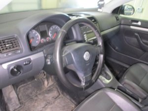 2006-2009 Volkswagen GTI Black Standard Steering Wheel (Used OEM)