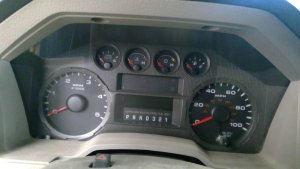 2009-2010 Ford F-250 Super Duty Instrument Cluster Assembly (Used OEM)