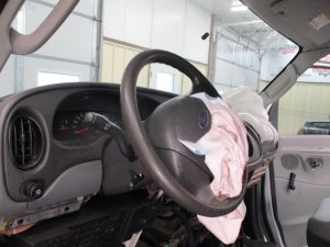 2004-2008 Ford F-350 Super Duty Gray Steering Wheel (Used OEM)