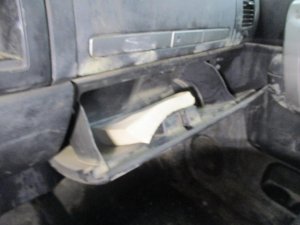 2007-2014 GMC Sierra 3500 HD Black Lower Glove Box Assembly (Used OEM)