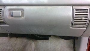 1995-2000 GMC Sierra 2500 HD Gray Glove Box with Ash Tray (Used OEM)