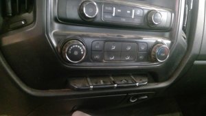 2017-2018 GMC Sierra 1500 Manual Single-Zone Temperature Control Module (Used OEM)