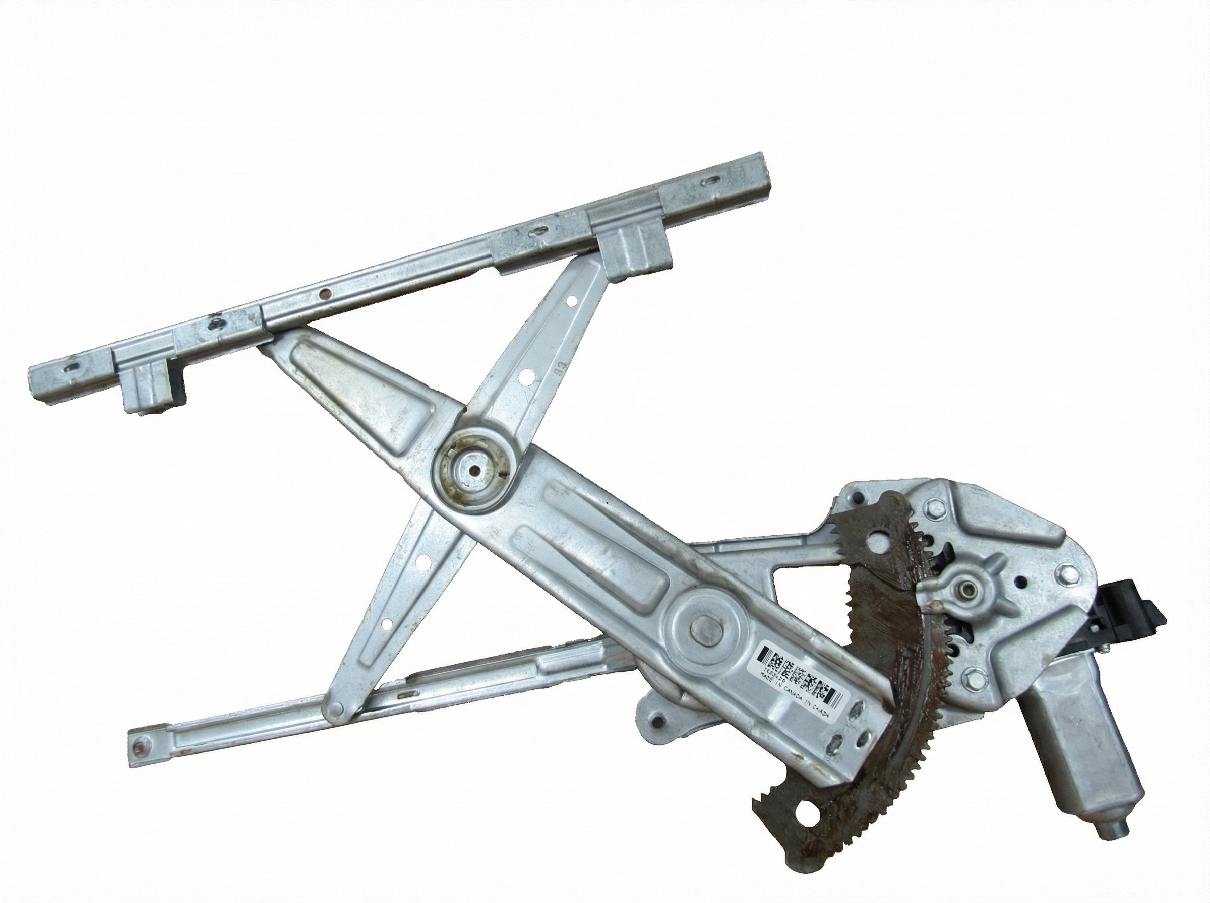 2015-2020 Ford Mustang Power Window Regulator - Front, Left (Driver) (Used OEM)