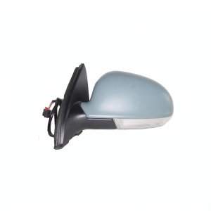 2006-2010 Volkswagen Jetta Power Non-Heated Door/Side View Mirror - Left (Driver) (Used OEM)