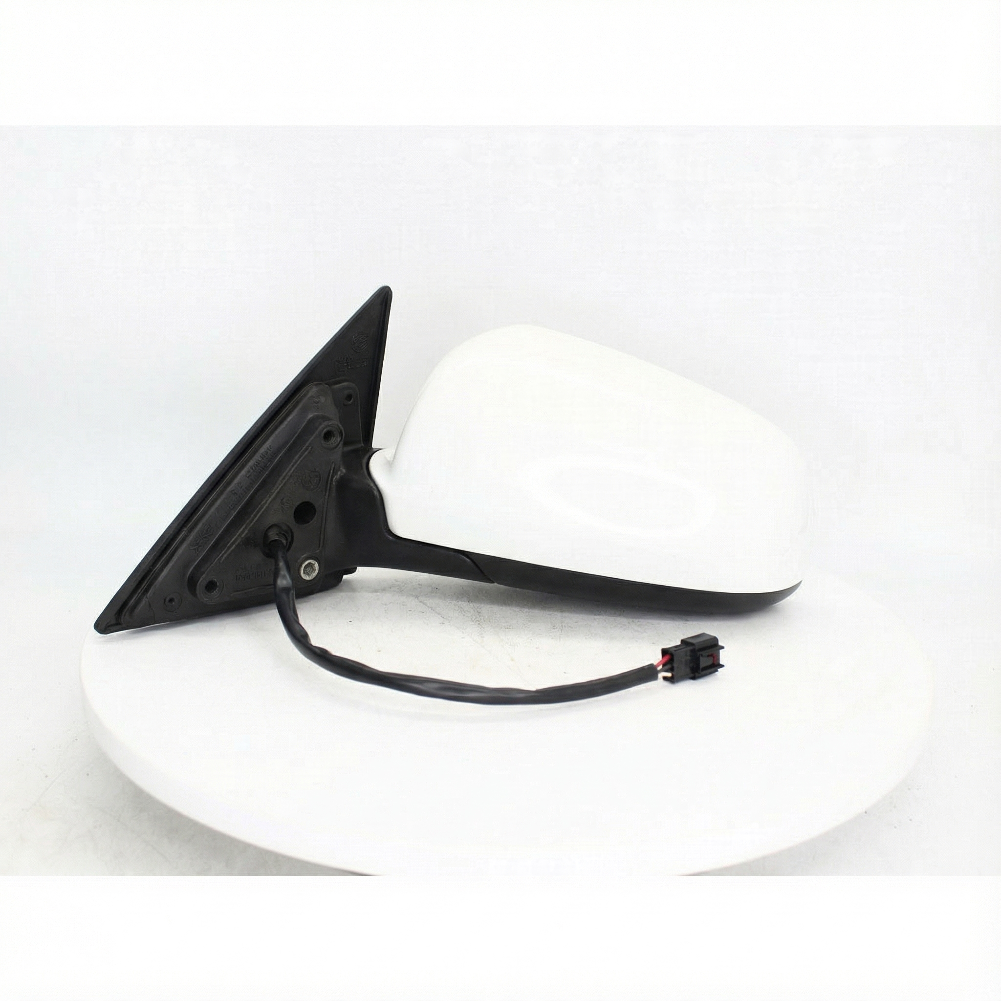 2006-2008 Audi A3 Red Power Door/Side View Mirror - Right (Passenger) (Used OEM)