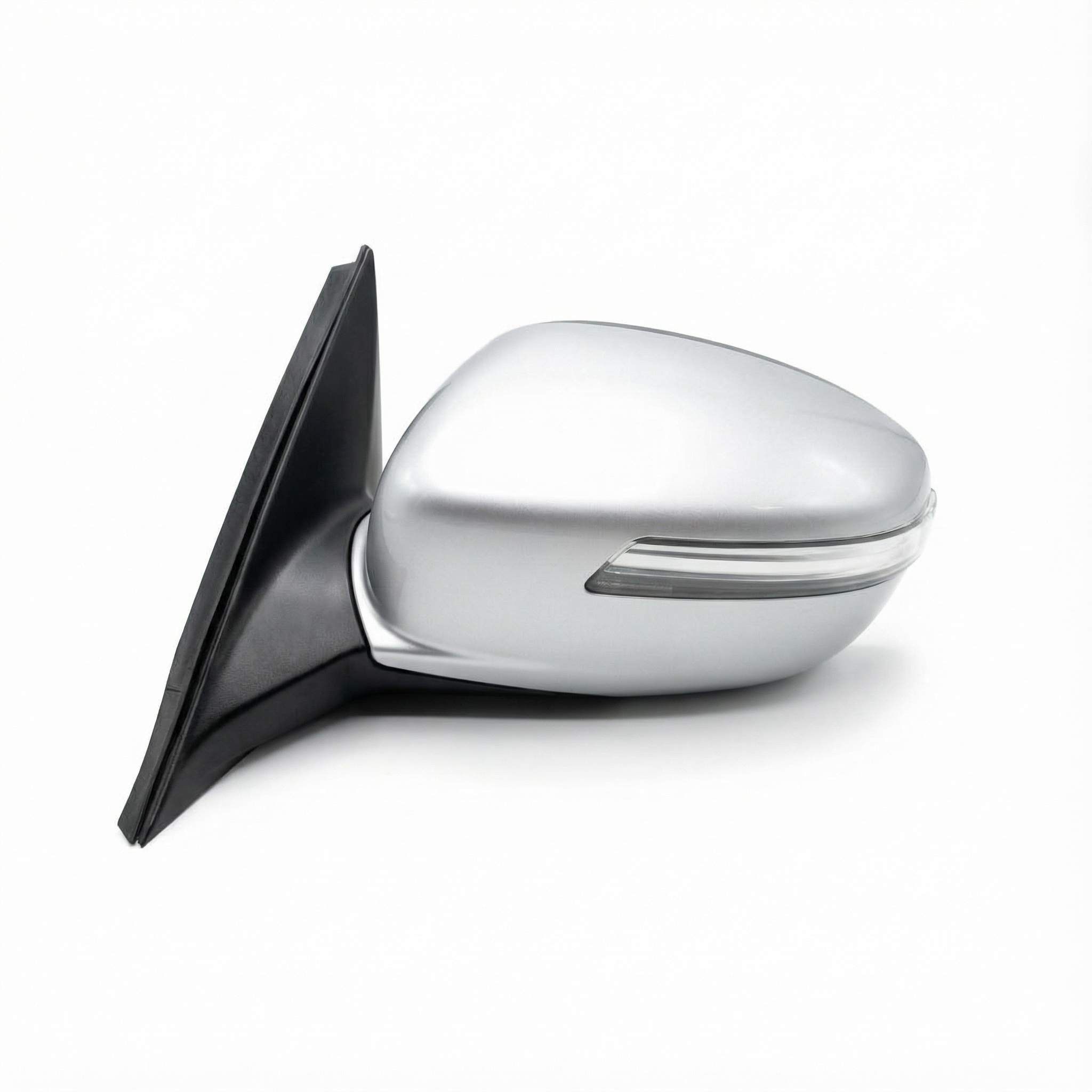 2009-2012 Hyundai Genesis Silver Power Door/Side View Mirror - Left (Driver) (Used OEM)