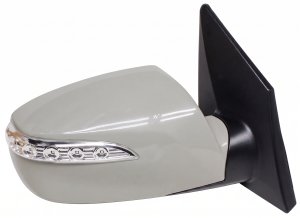 2010-2015 Hyundai Tucson Silver Side/Door Mirror - Right (Passenger) (Used OEM)
