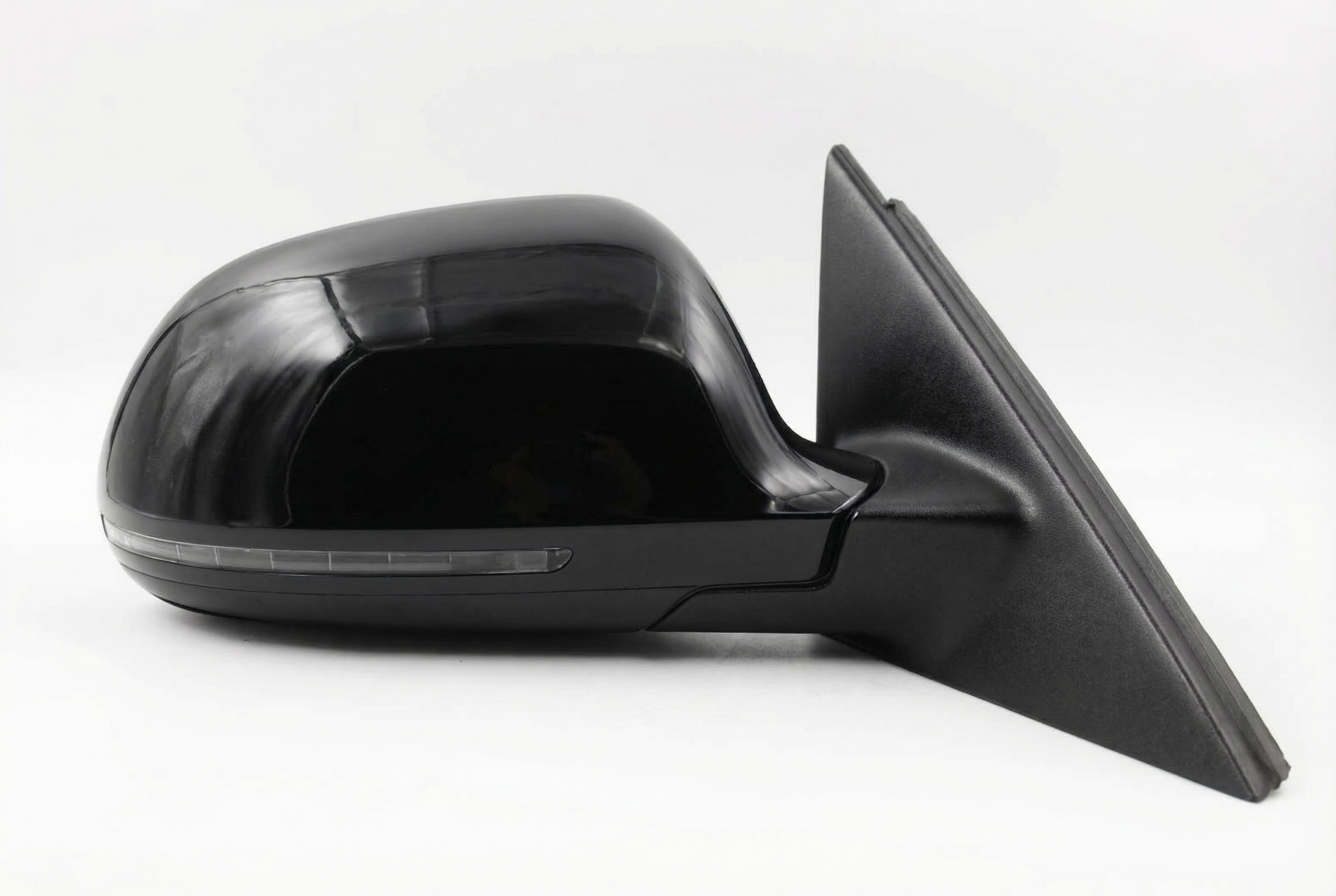 2009 Audi A4 White Power Door/Side View Mirror - Right (Passenger) (Used OEM)