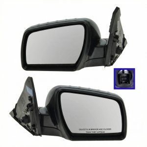 2010-2012 Kia Soul Power Heated Door/Side View Mirror - Left (Driver) (Used OEM)